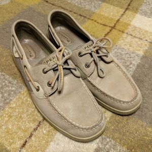 Tan/Beige Women's Sperry Top-Siders